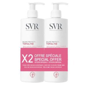 SVR - Baume protect+ topialyse peaux très sèches lot de 2x400ml