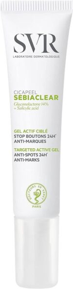 SVR - Cicapeel sebiaclear gel actif ciblé stop boutons 24h 15ml