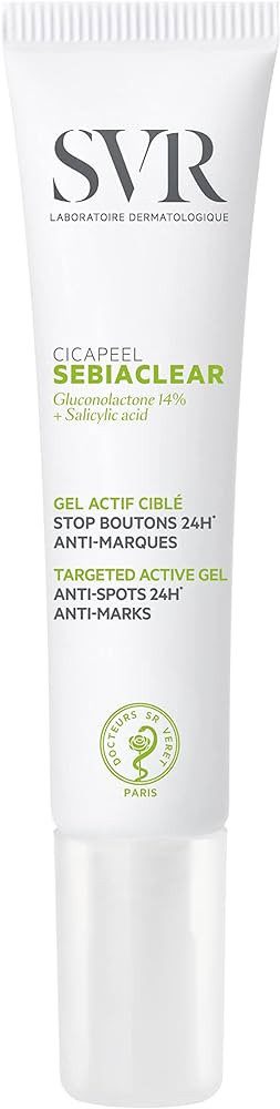 SVR - Cicapeel sebiaclear gel actif ciblé stop boutons 24h 15ml