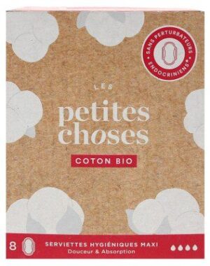 Les petites choses - 8 Serviettes hygiéniques maxi