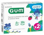GUM - Dentifrice enfant prévention caries lot de 2x50 ml