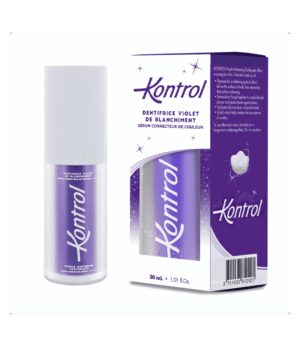 Kontrol - Dentifrice violet de blanchiment 30ml