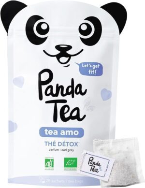 Panda tea - Thé détox tea amo parfum earl grey 28 sachets