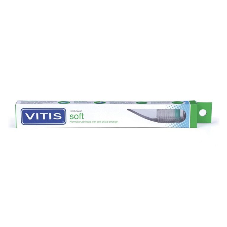 Vitis - Brosse à dents souple couleur aléatoire