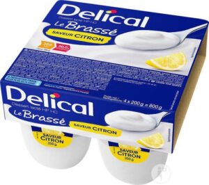 Delical - Brassé HP HC goût citron 4x200g