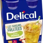 Delical - Boisson fruitée goût pomme 4x200ml