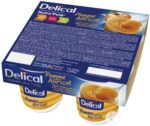 Delical - Dessert fruité nutra'pote goût pomme abricot 4x125g