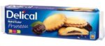 Delical - Biscuit protéiné fourré nutra'cake goût pruneau 3x35g