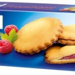 Delical - Biscuit fourré nutra'cake goût framboise 3x3 pièces