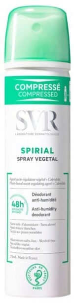 SVR - Spirial Spray Végétal Déodorant Anti-Humidité 48H 75 ml