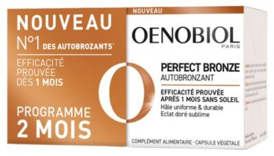 Oenobiol - Perfect bronze autobronzant lot de 2x30 capsules