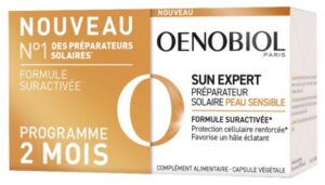 Oenobiol - Sun expert prépateur solaire peau sensible 2 mois