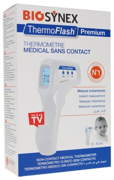 Biosynex - Thermomètre ThermoFlash sans contact