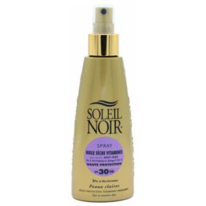 Soleil noir - Spray huile sèche vitaminée anti-âge SPF30 150ml