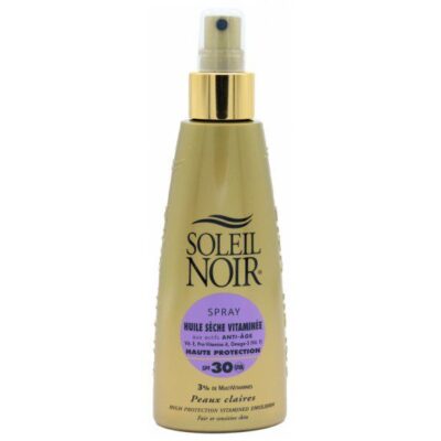 Soleil noir - Spray huile sèche vitaminée anti-âge SPF30 150ml