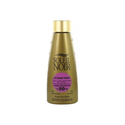 Soleil noir - Lait vitaminé anti-âge SPF50 150ml