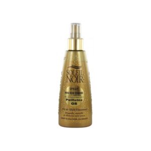 Soleil noir - Huile sèche vitaminée anti-âge pailletée OR