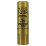 Soleil noir - Stick lèvre incolore parfum vanille SPF30