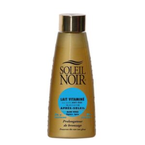 Soleil noir - Lait vitaminé prolongateur de bronzage anti-âge après-soleil 150ml