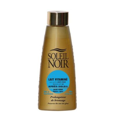 Soleil noir - Lait vitaminé prolongateur de bronzage anti-âge après-soleil 150ml