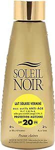 Soleil noir - Lait vitaminé anti-âge SPF20 150ml