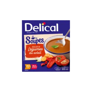 Delical - Velouté HP HC de légumes du Soleil 4x200ml