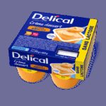 Delical - Crème dessert HP HC sans lactose goût abricot