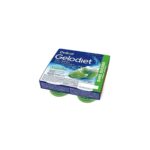 Delical - Gelodiet eau gélifiée goût menthe sans sucres 4x120g