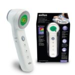 Braun - Thermomètre sans contact fièvre (+ température nourriture/bain)