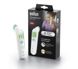 Braun - Thermomètre templeswipe indicateur de fièvre