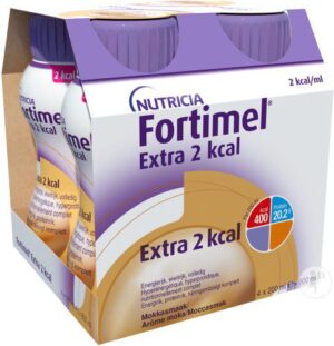 Fortimel - Extra 2Kcal Complément Nutritionnel Oral Arôme Moka Flacons 4x200ml
