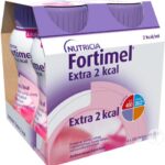 Fortimel - Extra 2Kcal Complément Nutritionnel Oral Arôme Fraise Flacons 4x200ml