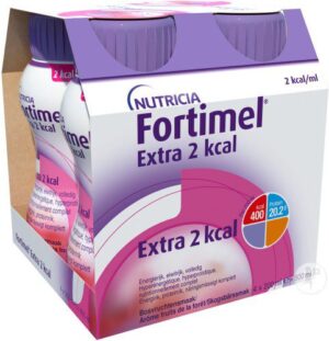 Fortimel - Extra 2Kcal Complément Nutritionnel Oral Arôme Fruits De La Forêt Flacons 4x200ml