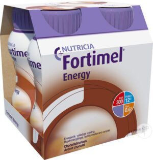 Fortimel - Energy Chocolat Bouteilles 4x200ml