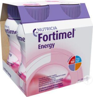 Fortimel - Energy Fraise Bouteilles 4x200ml