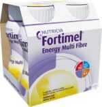 Fortimel - Energy Multi Fibre Vanille Bouteilles 4x200ml
