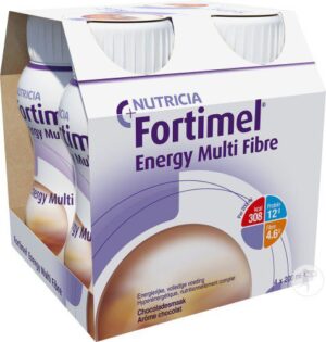 Fortimel - Energy Multi Fibre Chocolat 4x200ml