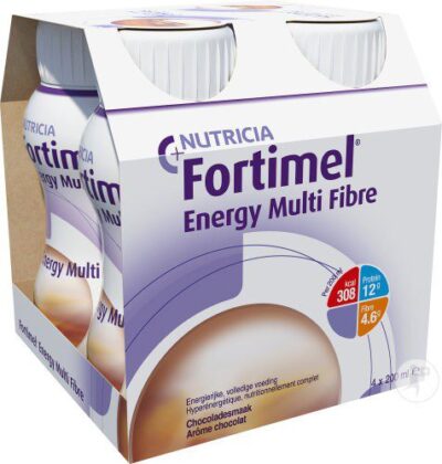Fortimel - Energy Multi Fibre Chocolat 4x200ml