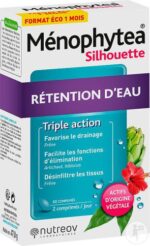 Ménophytea - Formule drainante rétention d'eau 60 comprimés