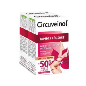 Circuveinol - Jambes légères lot de 2 boites de 30 comprimés