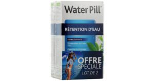 Waterpill - Rétention d'eau élimination de l'eau lot de 2x30 comprimés