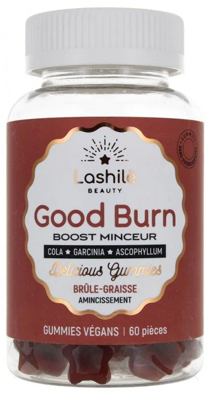 Lashilé - Beauty Good Burn Boost Minceur 60 Gummies