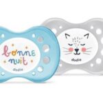 Dodie 2 sucettes anatomiques nuit dodo les animaux x2 18 mois et +