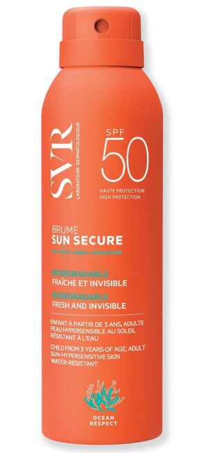 SVR - Brume solaire légère et invisible SPF50 200ml
