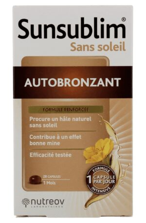 Nutreov - Sunsublim Autobronzant 28 Capsules