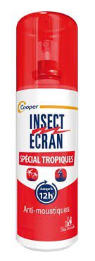 Insect Ecran - Anti-Moustiques Spray Répulsif Peau Spécial Tropiques 75 ml