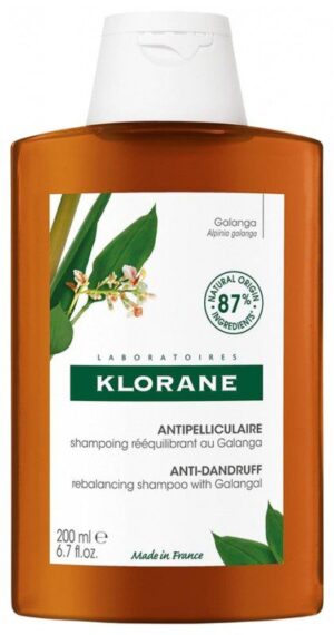 Klorane - Antipelliculaire Shampoing Rééquilibrant au Galanga 200 ml