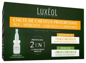Luxéol - Chute de Cheveux Progressive 14 Fioles