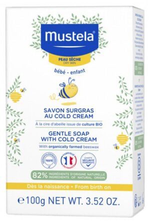 Mustela - Savon Surgras au Cold Cream Nutri-Protecteur 100 g