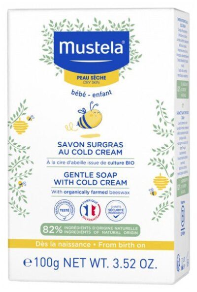 Mustela - Savon Surgras au Cold Cream Nutri-Protecteur 100 g